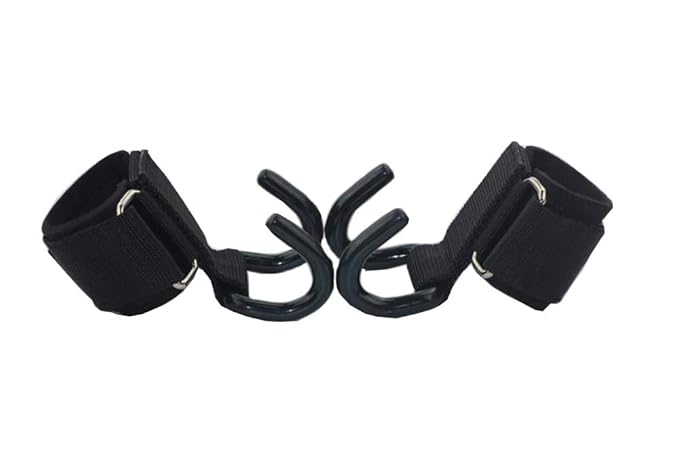ProGrip Weight Lifting Hooks | Padded Wrist Support