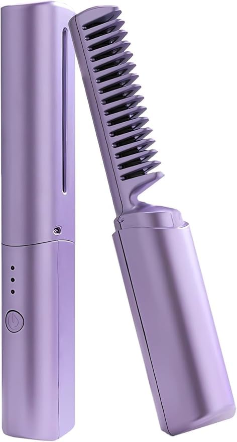 Mobile Heat Comb-Wireless Electric Hair Straightening Comb