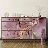 Pink Gold Marble Peel & Stick Wallpaper – Waterproof, Elegant DIY Decor