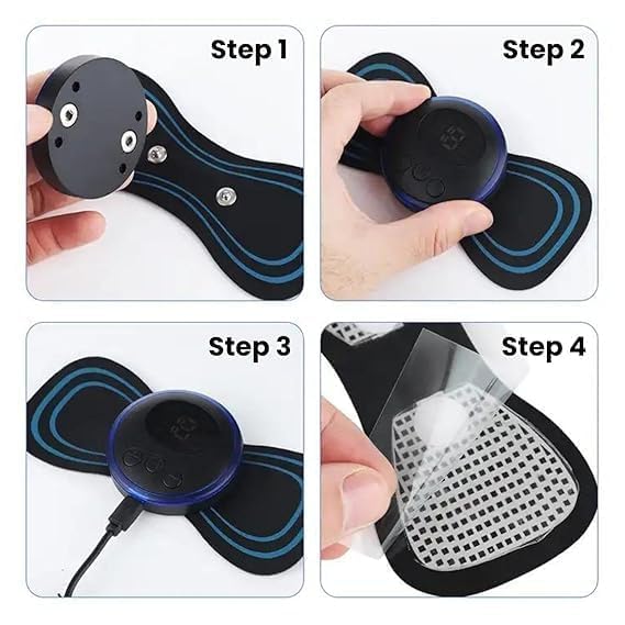 Wireless Mini Body Massager Machine|  Portable Butterfly Massager