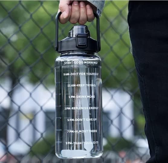 HydraTrio Water Bottles β Set of 3 Motivational Sippers