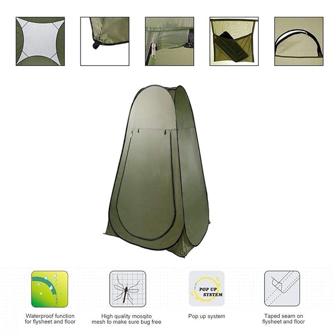 UtiliTent Pop-Up Privacy Tent – Portable Shelter