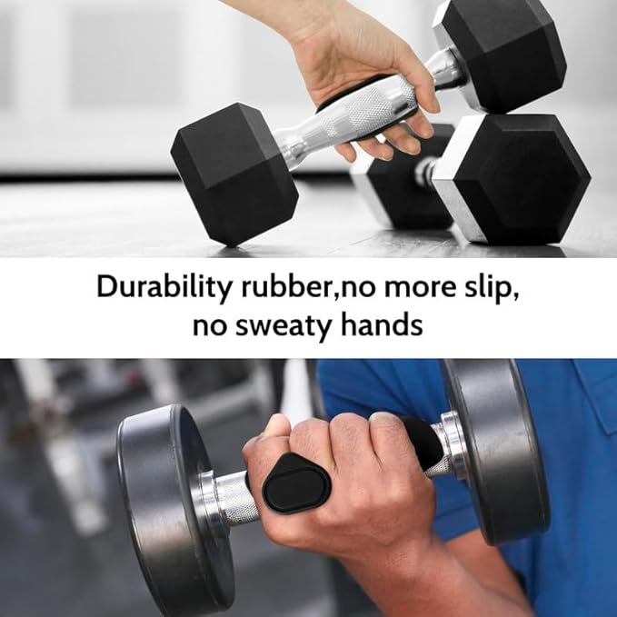 ProGrip Rubber Weight Lifting Pads