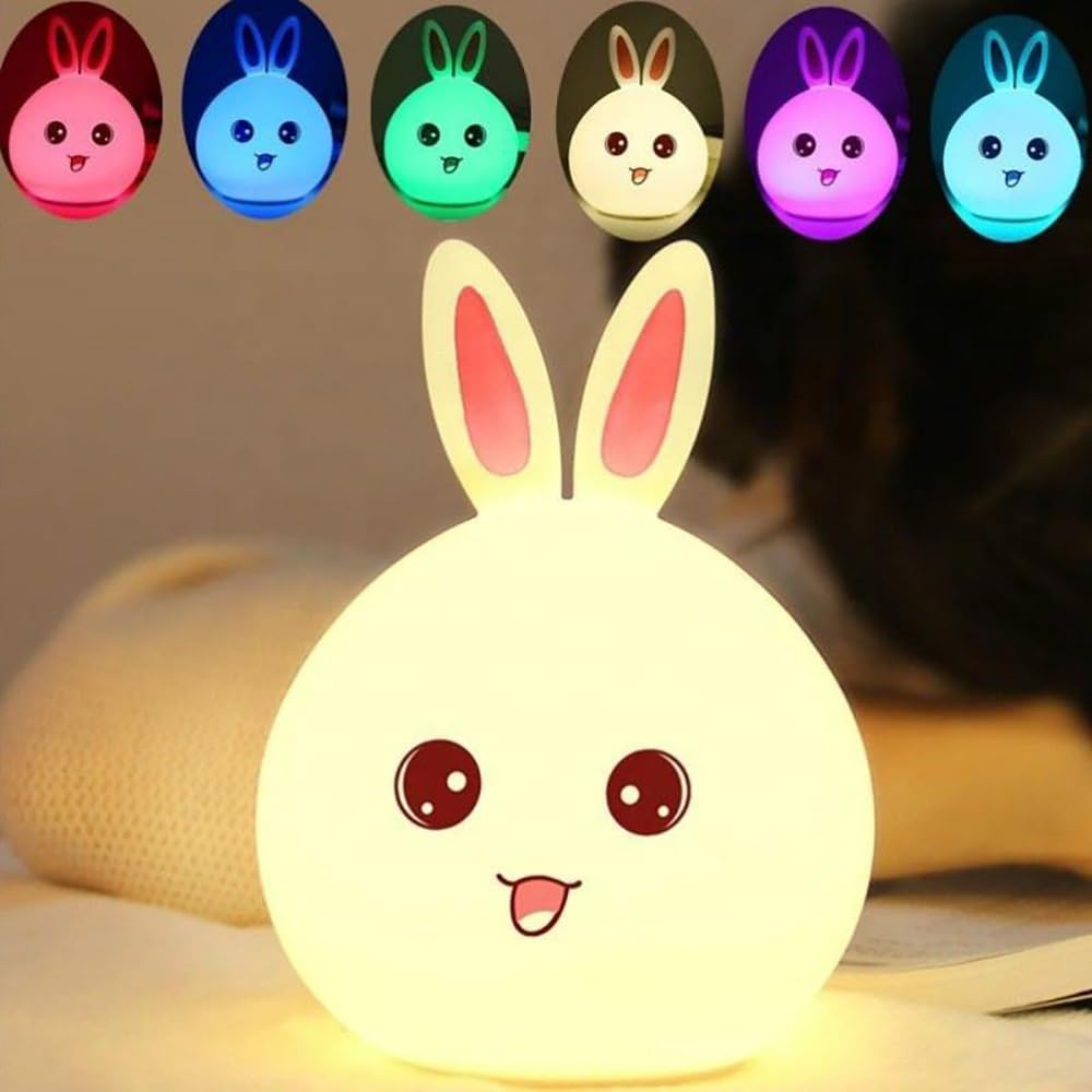 Rabbit Silicone Touch Sensor Night Light