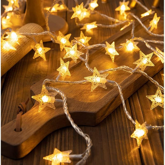 Starry Glow – 25 LED Warm White Fairy Lights (4M Copper Wire)