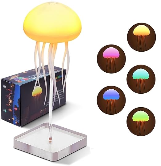 AquaGlow Jellyfish Lamp