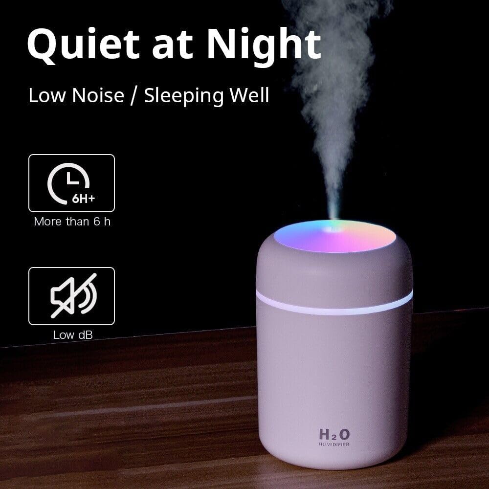 BINSBARRY Ultrasonic Humidifier & Diffuser — Product Description