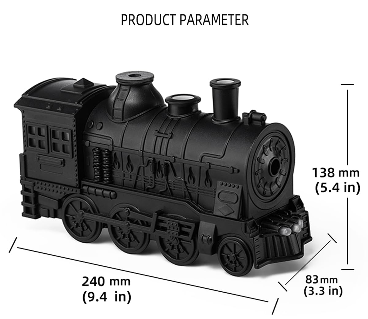 Premium Train Humidifier With Aroma Diffuser and Oil Diffuser