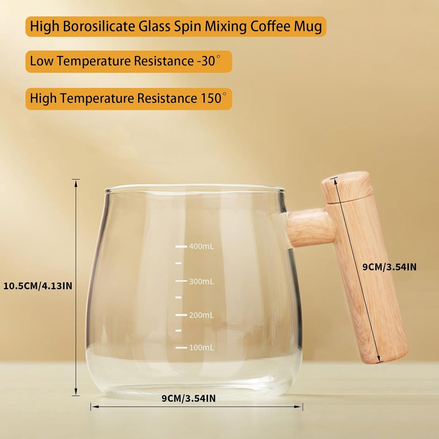Self Stirring Coffee Mug