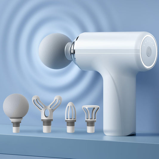 Boost Deep Tissue Handheld Massage Gun – Rechargeable Body Massager for Pain Relief
