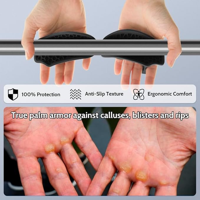ProGrip Rubber Weight Lifting Pads