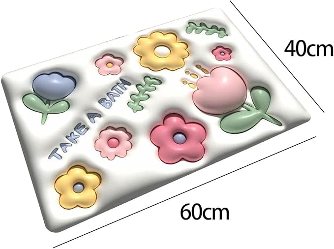 3D Anti-Skid Water Absorbent Mat – Style Meets Function