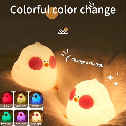 ChirpyGlow LED Chick Night Light