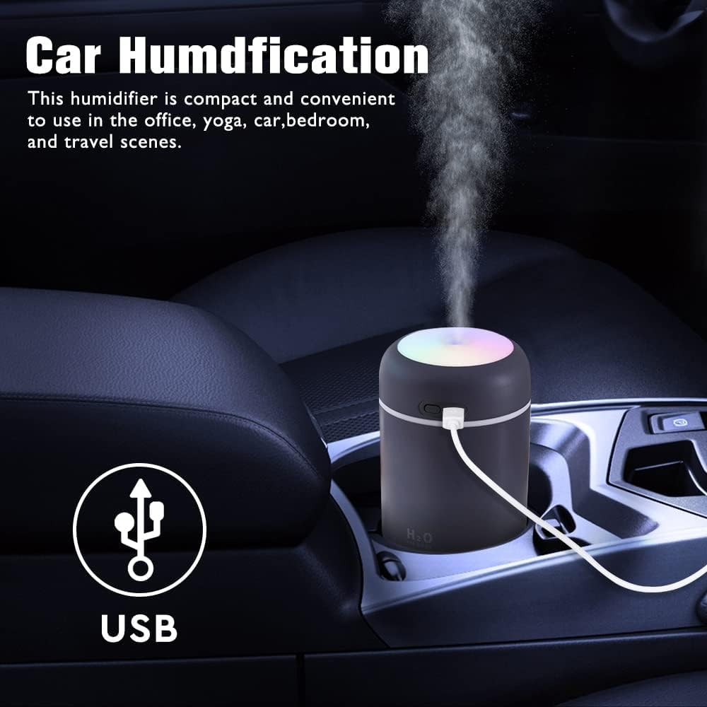 BINSBARRY Ultrasonic Humidifier & Diffuser — Product Description