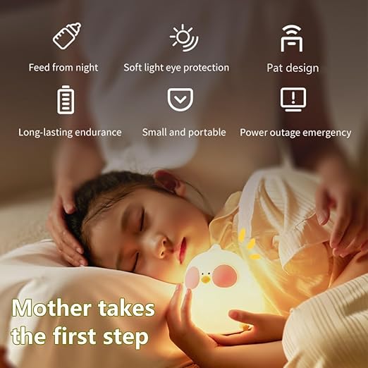 ChirpyGlow LED Chick Night Light