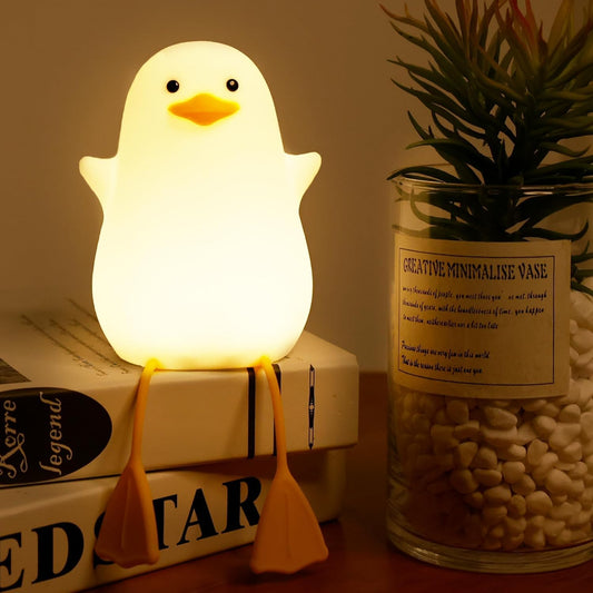 BrightDuck Touch LED Night Lamp – Rechargeable Soft Glow