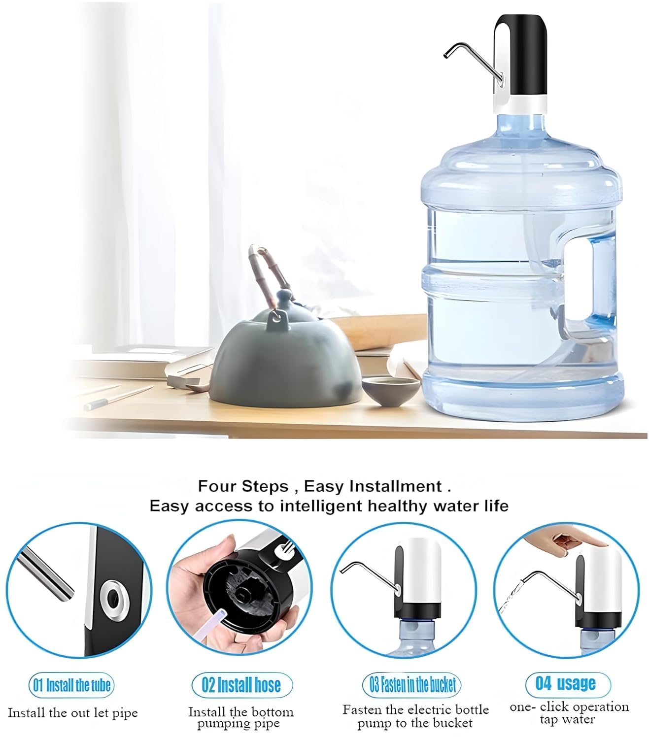 AquaFlow Wireless Water Pump β Portable & Efficient