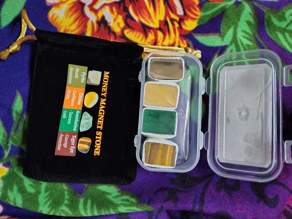 Money Magnet Stone Set – Attract Wealth, Success & Protection - Findoraa Special Finds