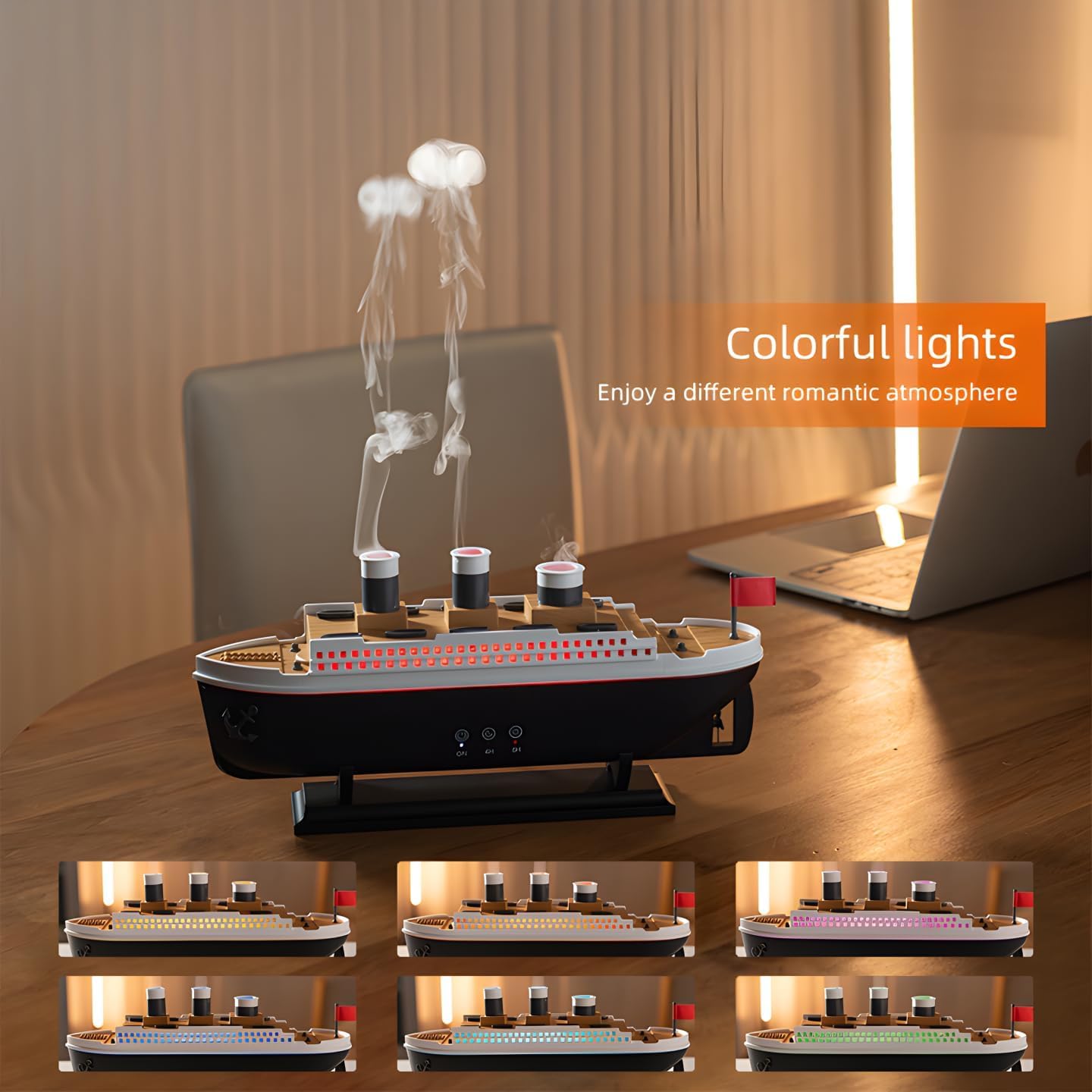 TITANIC HUMIDIFIER WITH AROMA DIFFUSER