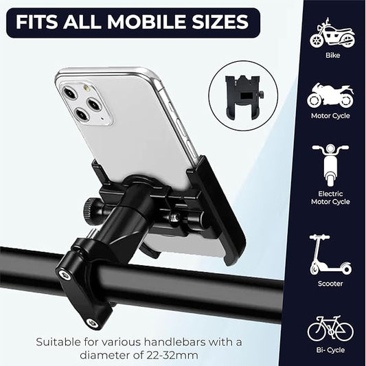 SpinRide 360° Bike Mobile Holder – Secure & Adjustable