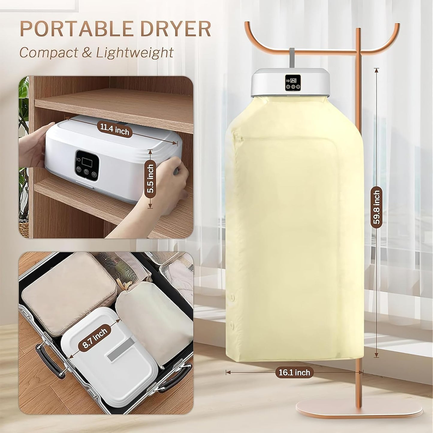 Electric Cloth Warmer – Portable Clothes Warming Machine