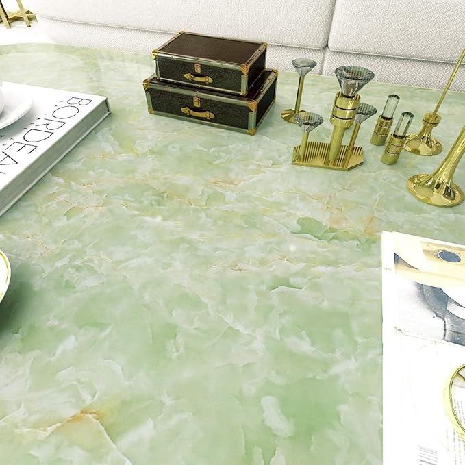 Italian Green Marble Self-Adhesive Wallpaper – Peel & Stick Vinyl