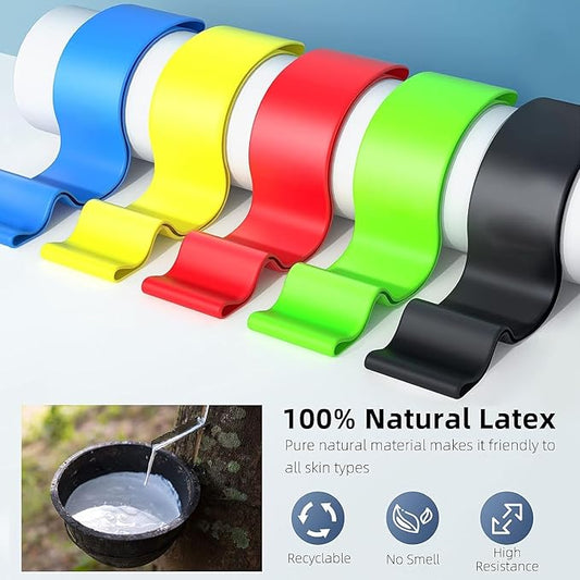 ProFlex 5-Piece Natural Latex Resistance Bands