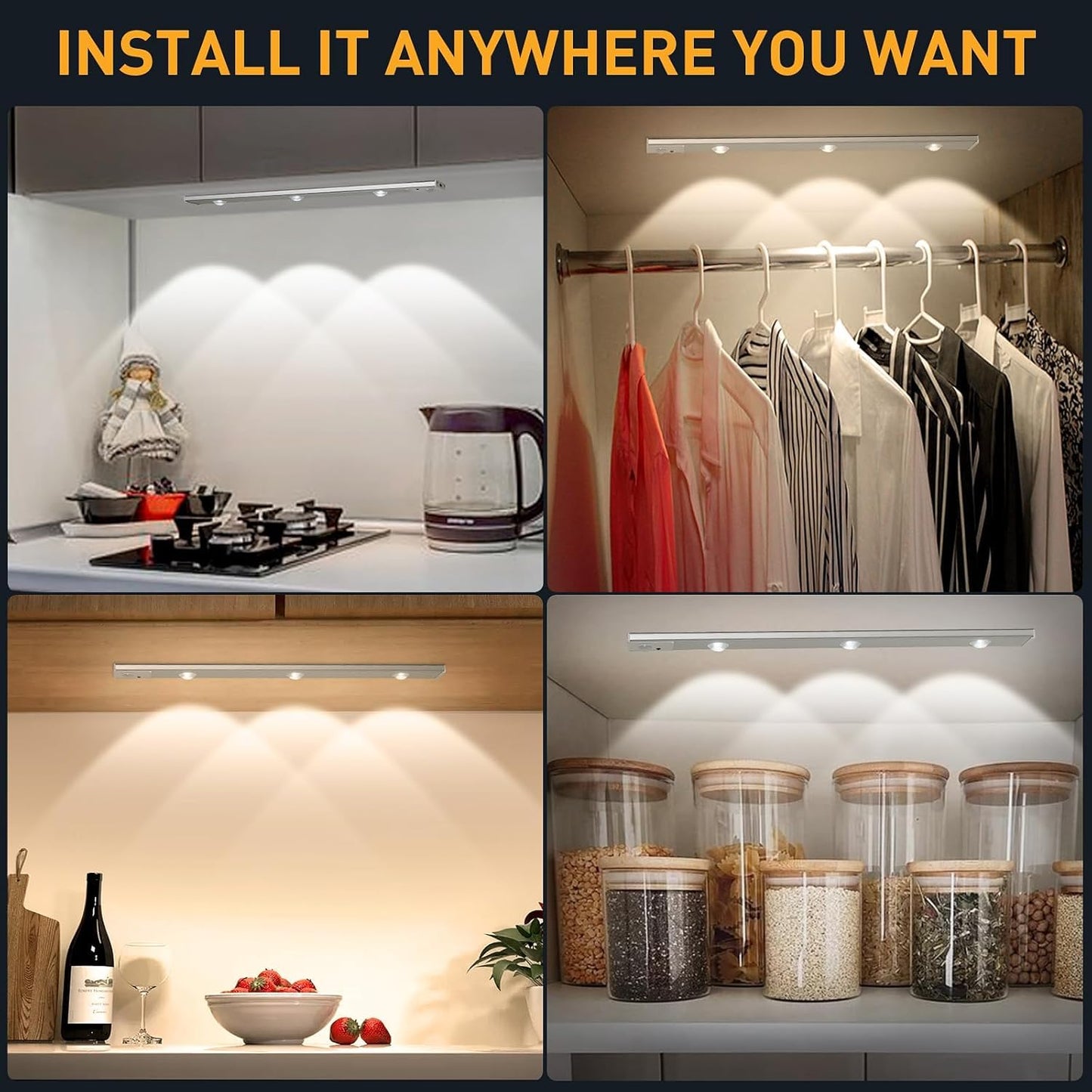 LED Motion Sensor Cabinet Lights