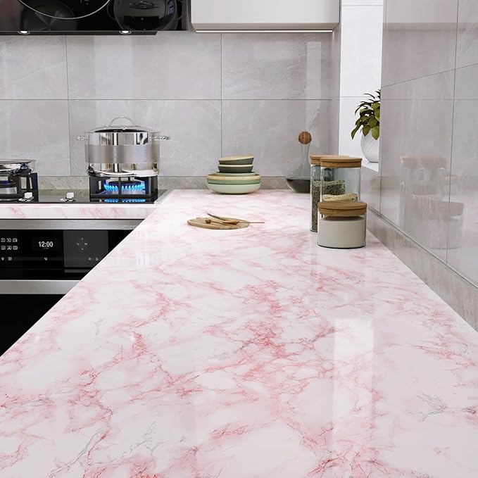 DIY Wallpaper Vinyl Marble Wallpaper Peel and Stick Waterproof Wallpaper