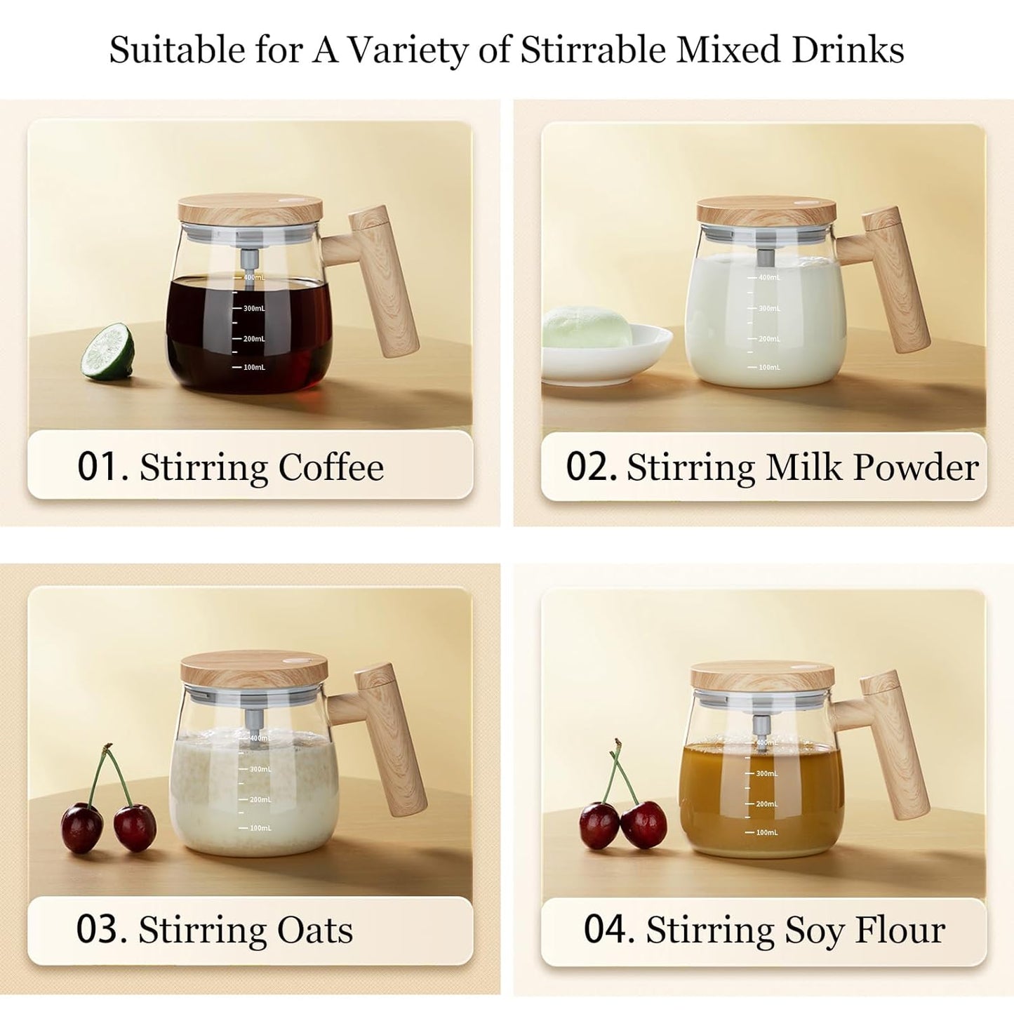 Self Stirring Coffee Mug