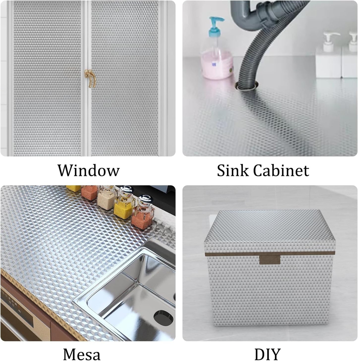 Self-Adhesive 3D PVC Kitchen & Wall Wallpaper – Waterproof & Oil-Proof