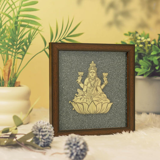 Original Pyrite Dust Mantra Frame – Sacred Vibration - Findoraa Special Find