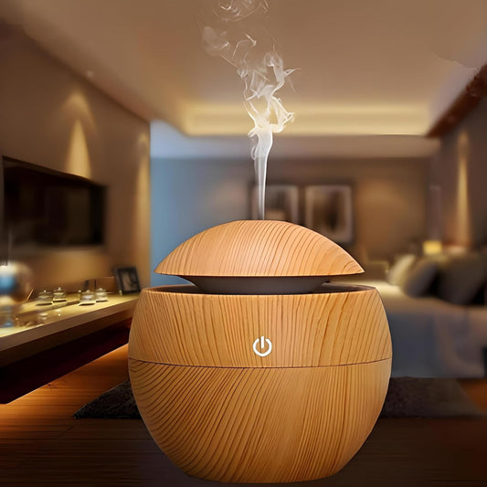 Round Humidifier- Wooden