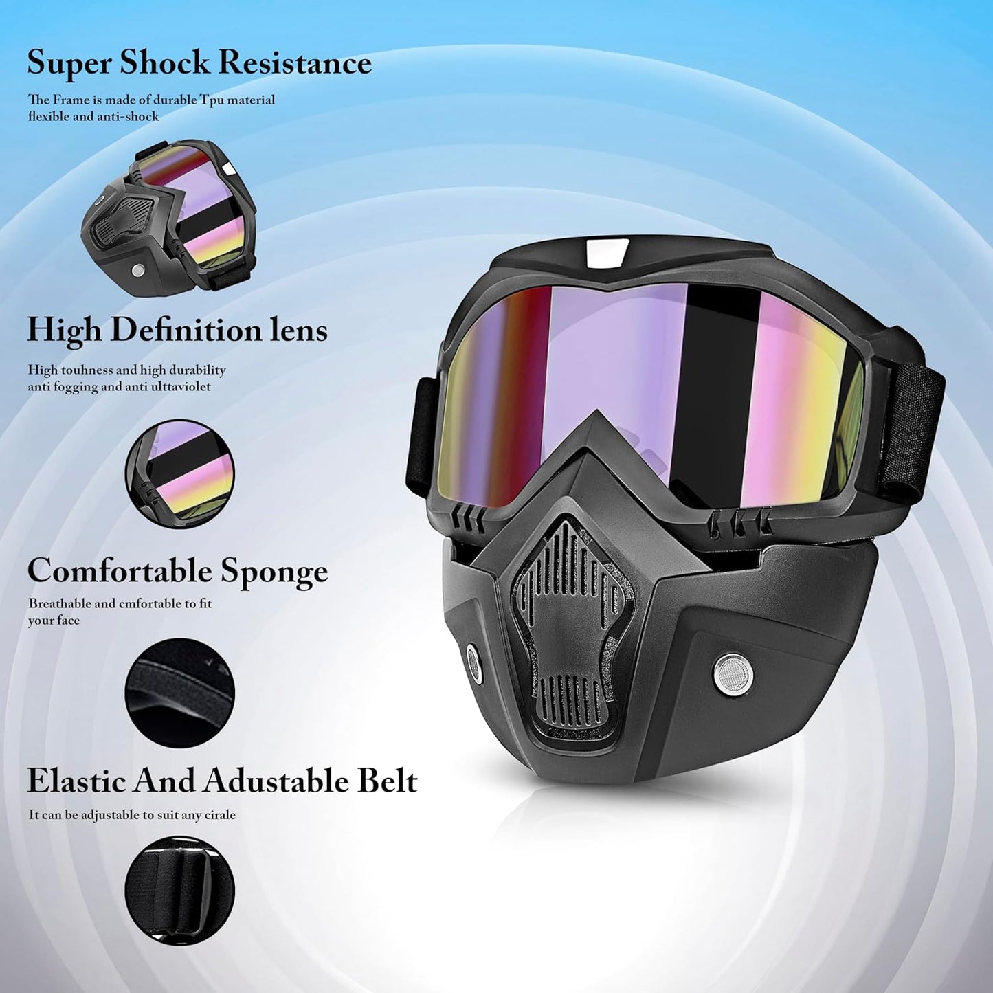 Bike Mouth Cover Mask - Premium quality