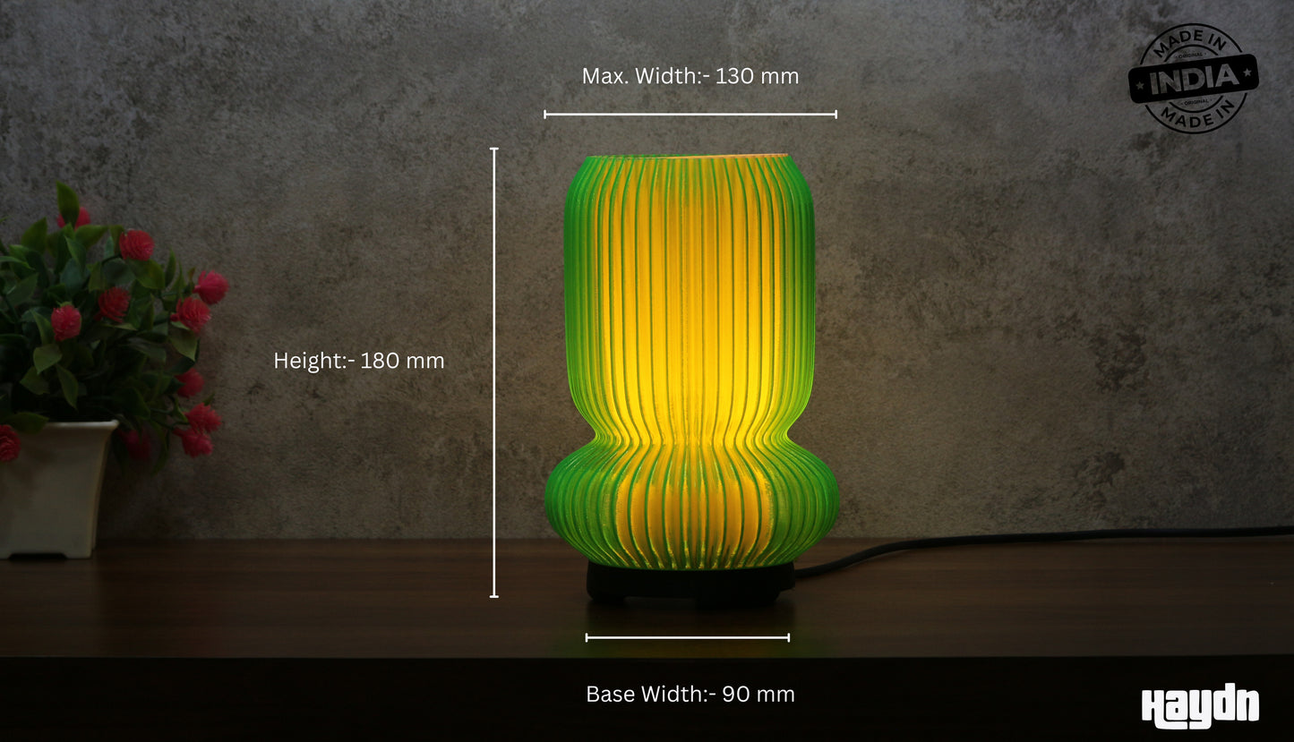 Amber Drift - Luxury 3D Printed Sustainable Hadyn Lamp