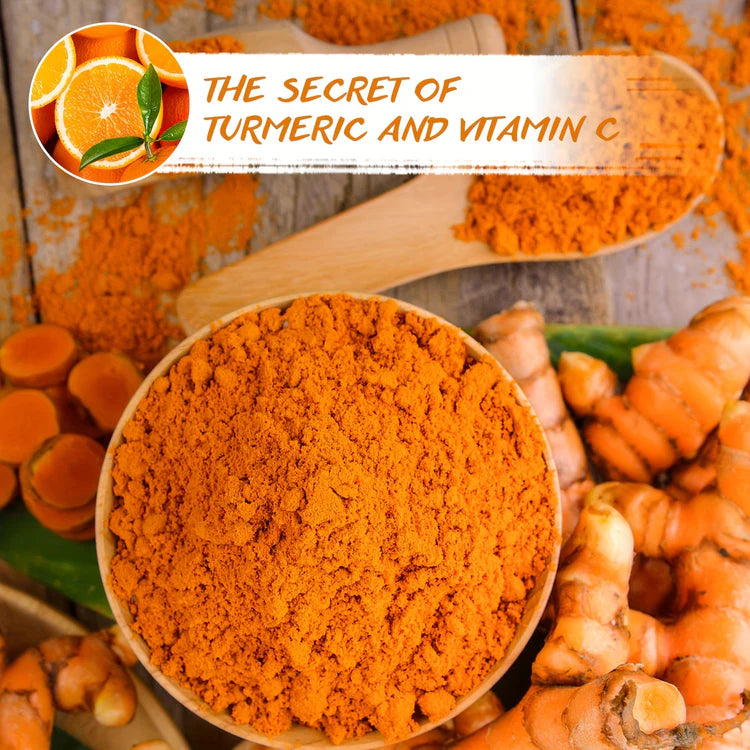 Vitamin C + Turmeric Clay Mask – Deep Cleansing (50g)