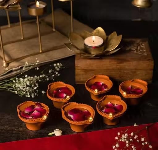 Premium Water Sensor LED Diya - Just Add Water & Let Your Home Glow!