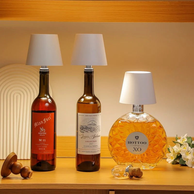 Luxury Wireless Bottle Lamp