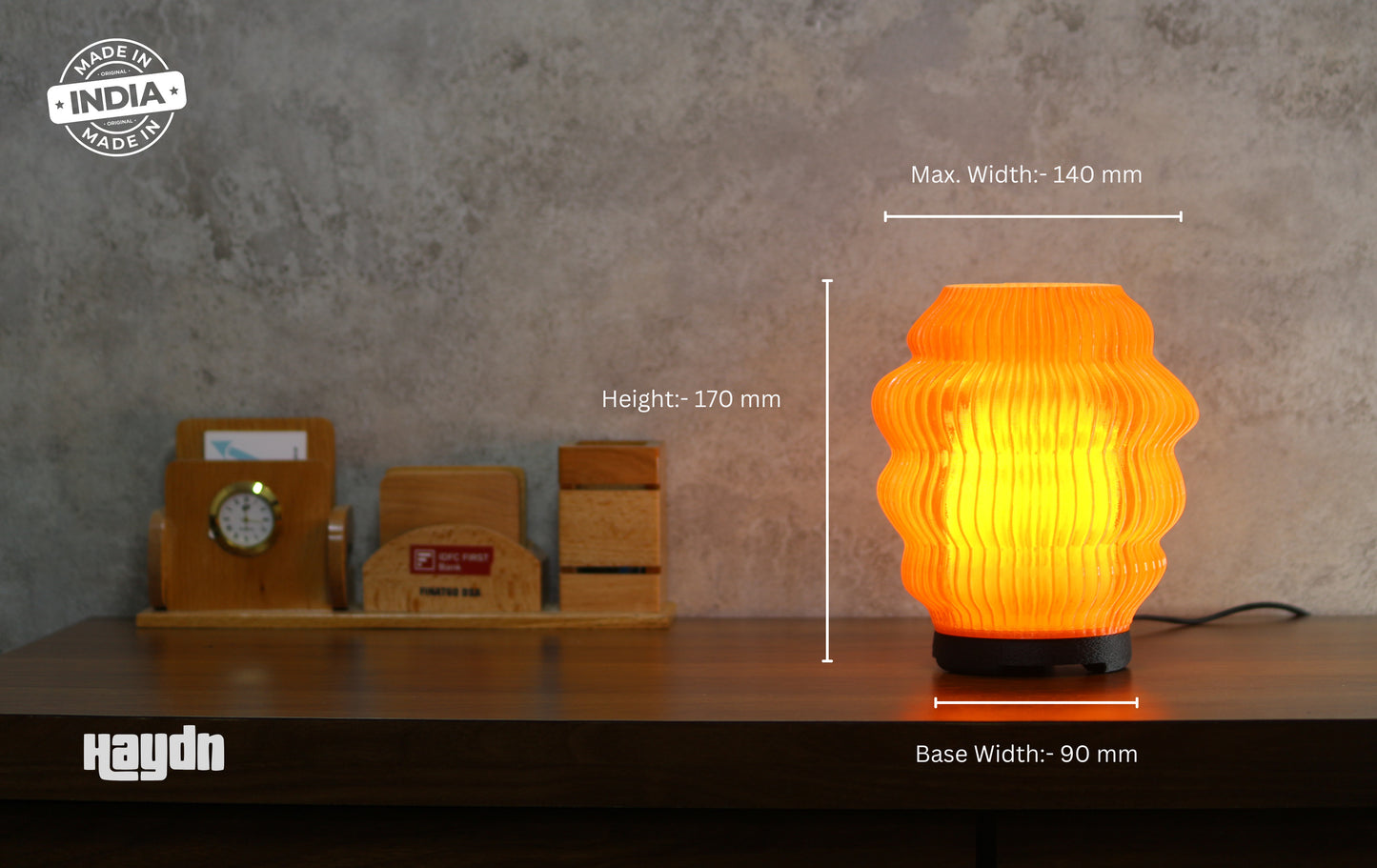 Lava Bloom - Luxury 3D Printed Sustainable Hadyn Lamp