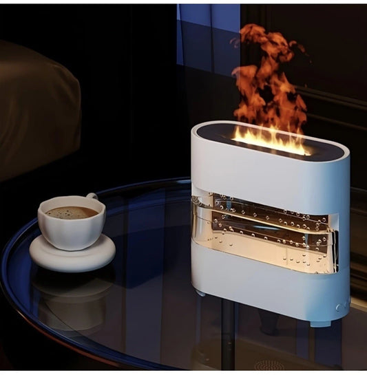 Rain Cloud Fire Humidifier- With Aroma & Oil Diffusers.