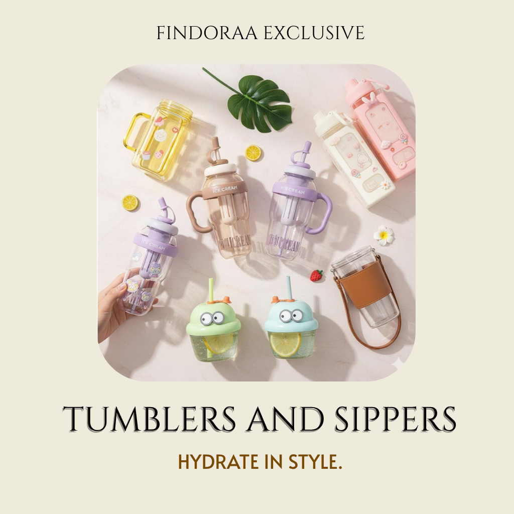 TUMBLERS AND SIPPERS