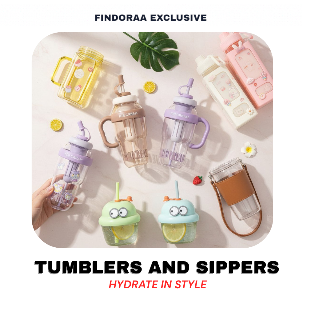TUMBLERS AND SIPPERS