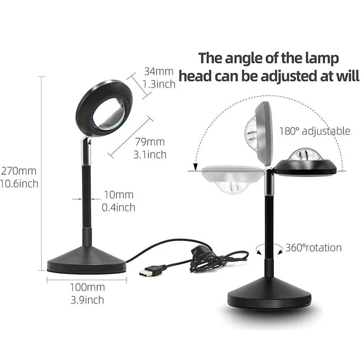 Premium Sunset Projection Lamp
