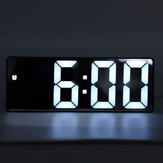 Digital Mirror Clock