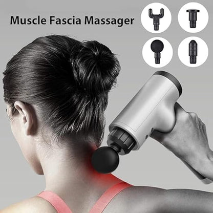 FlexiPulse Handheld Deep Tissue Massage Gun – Portable Percussion Therapy Tool