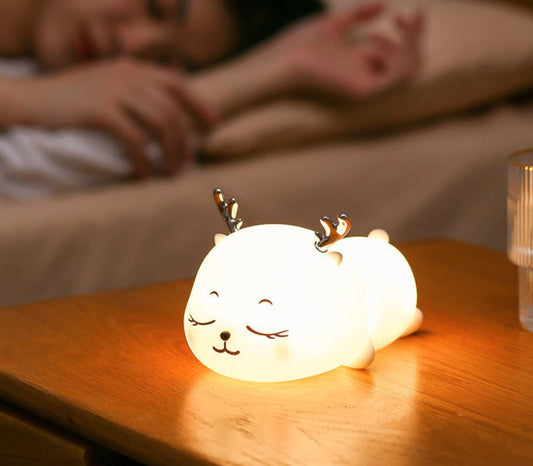 BrightDeer Touch LED Night Lamp – 7-Color Soft Glow