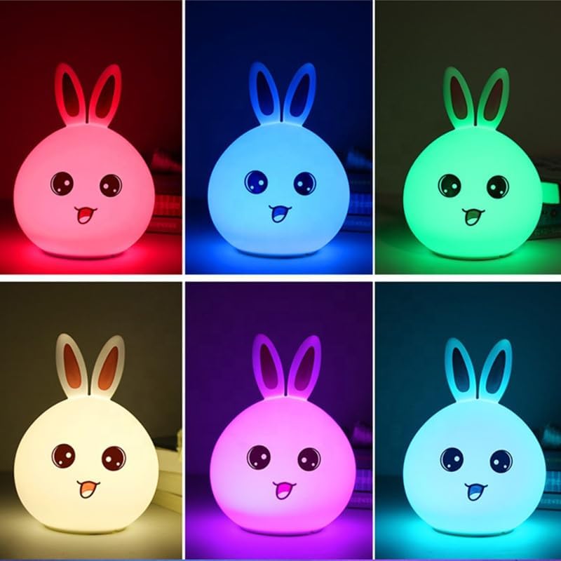 Rabbit Silicone Touch Sensor Night Light
