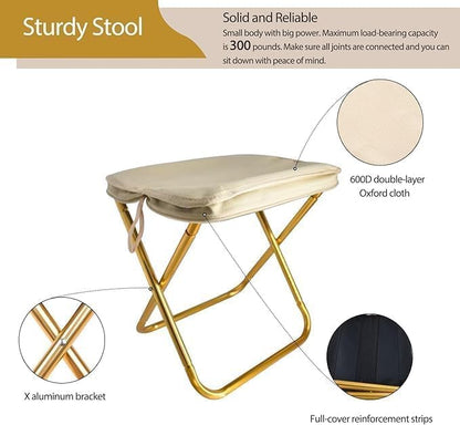 TrailBuddy Foldable Camping Stool