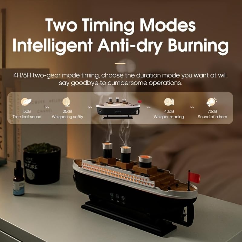 TITANIC HUMIDIFIER WITH AROMA DIFFUSER