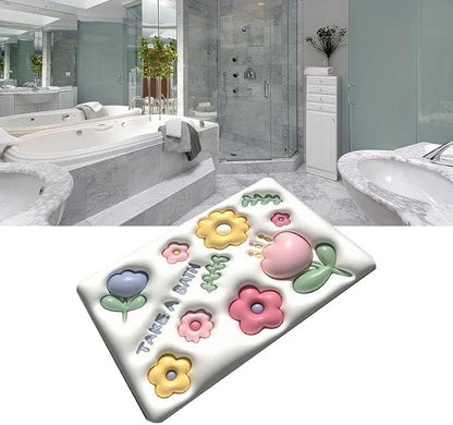 3D Anti-Skid Water Absorbent Mat – Style Meets Function